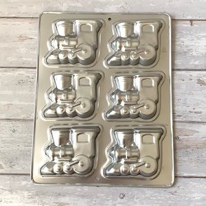 Train Engine Baking Sheet Pan Wilton Metal Tin Cake Pan